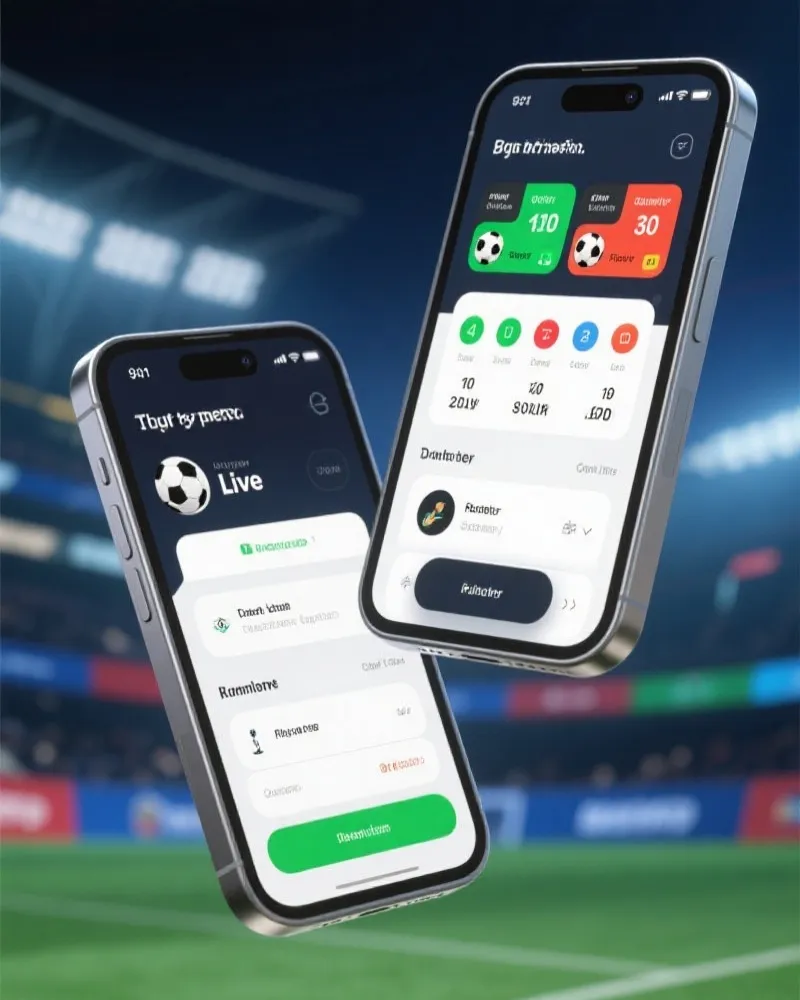 满冠体育 APP 界面展示